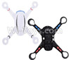 DFD F181 Parts-41 Upper Shell cover-White & Bottom cover shell,Lower cover shell-Black For DFD F181 Quadcopter parts,UFO parts